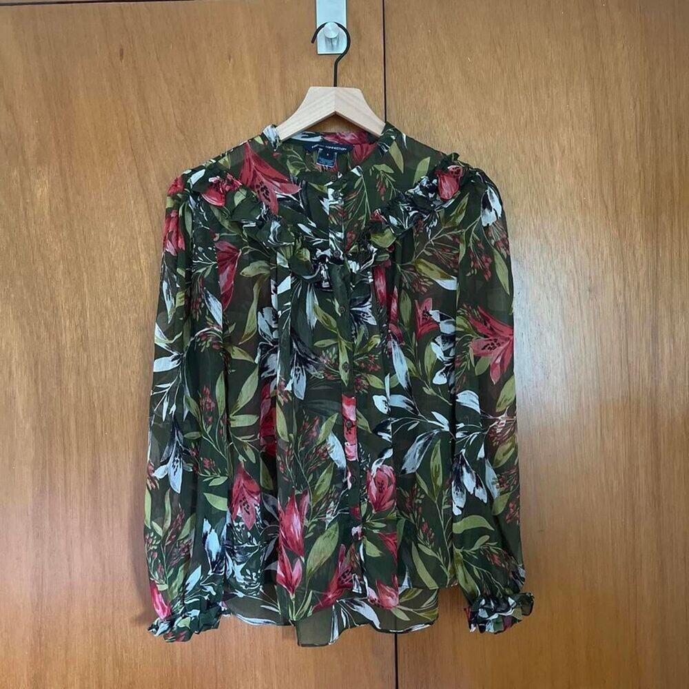 French Connection Women's Floral Blouse